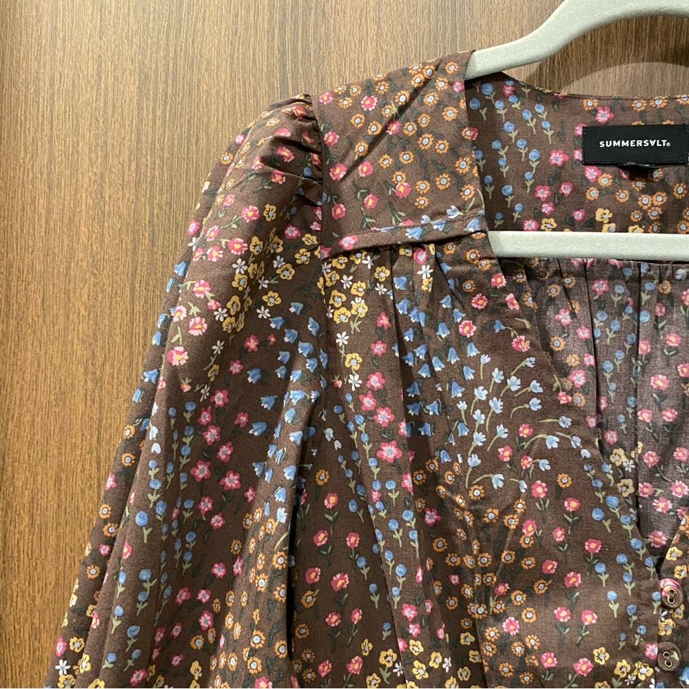 Summersalt Multicolor Midi Dress - Picture 4 of 15